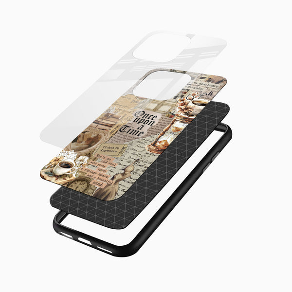 Once Upon a Time Collage Glass Mobile Case - Cover Stall