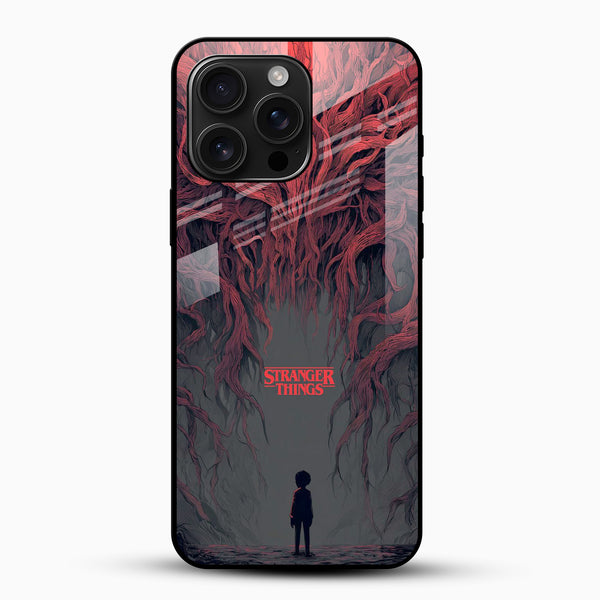 Stranger Things Upside Down Glass Mobile Case - Cover Stall