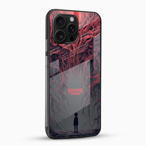 Stranger Things Upside Down Glass Mobile Case - Cover Stall