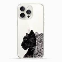 Black Panther & Leopard Silicon Mobile Case