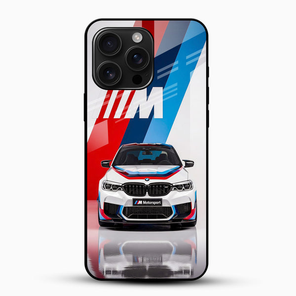 BMW M Motorsport Glass Mobile Case - Cover Stall