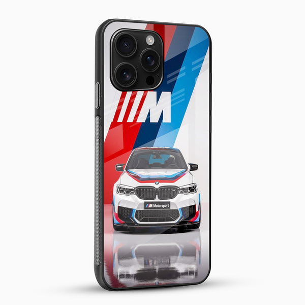BMW M Motorsport Glass Mobile Case - Cover Stall