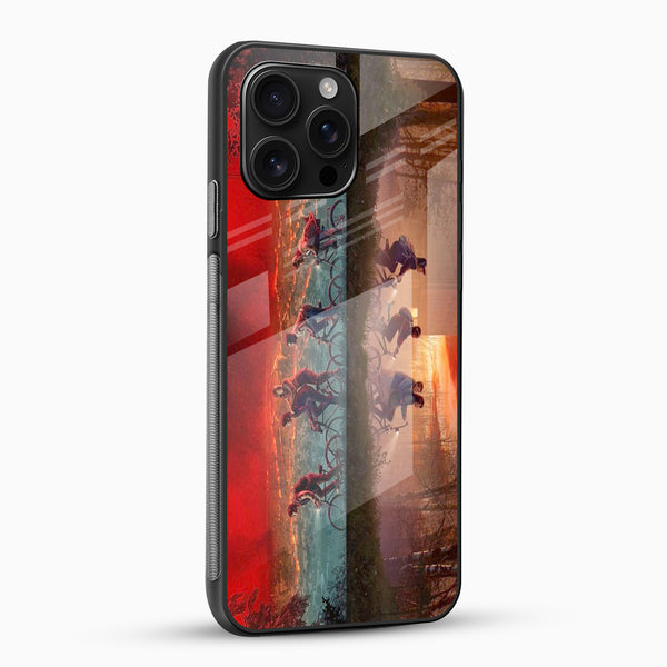 Stranger Things Dual World Glass Mobile Case - Cover Stall