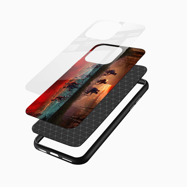 Stranger Things Dual World Glass Mobile Case - Cover Stall