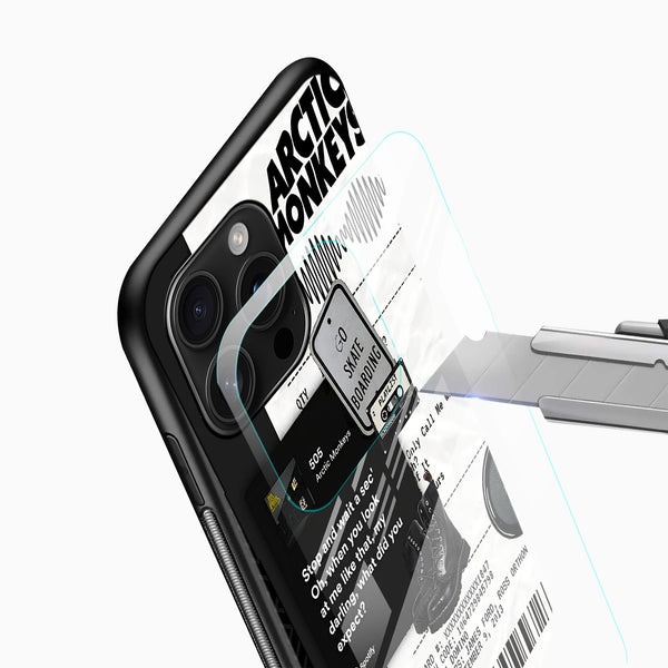 Arctic Monkeys Collage Glass Mobile Case - Cover Stall