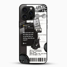Arctic Monkeys Collage Glass Mobile Case – Indie Rock Aesthetic