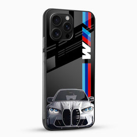 BMW M Sport Racing Glass Mobile Cover – Premium Printed Car Design