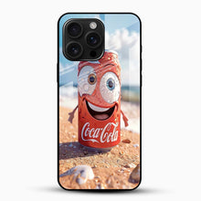 Cute Cartoon Cola Can Glass Mobile Cover – Fun Printed Designer Case