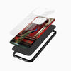 Royal Peacock Palace Art Glass Mobile Cover - Cover Stall