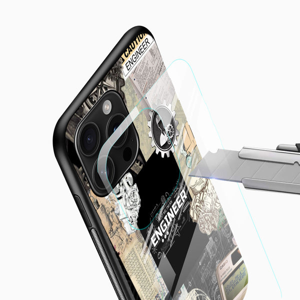I’m An Engineer Glass Mobile Cover – Technical Theme Printed Case - Cover Stall