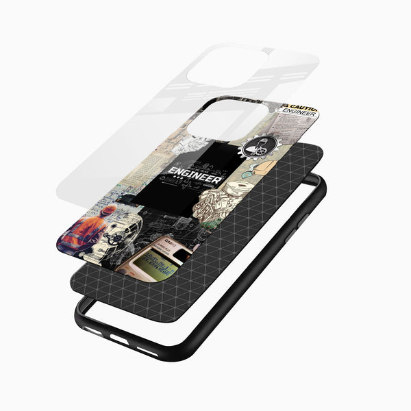 I’m An Engineer Glass Mobile Cover – Technical Theme Printed Case - Cover Stall
