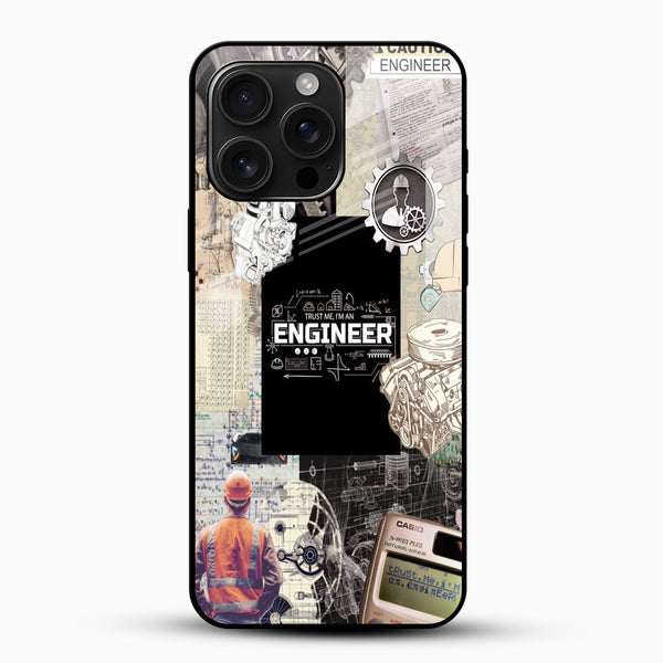 I’m An Engineer Glass Mobile Cover – Technical Theme Printed Case - Cover Stall
