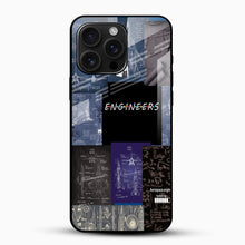 Engineers Blueprint Theme Glass Mobile Cover – Printed Case