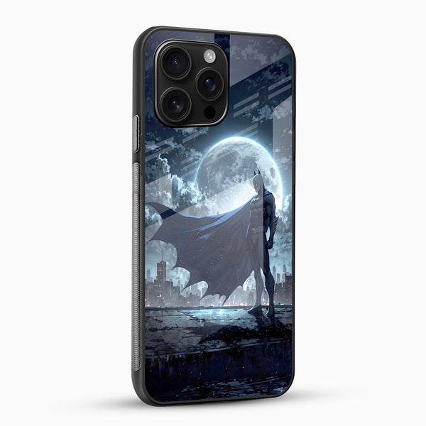 Dark Knight Glass Mobile Cover – Night City Printed Case - Cover Stall