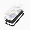 Lavender Daisy Aesthetic Glass Mobile Case – Soft Pastel Floral Design - Cover Stall