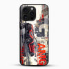 Red AMG Sports Car Glass Mobile Cover – Racing Street Design - Cover Stall