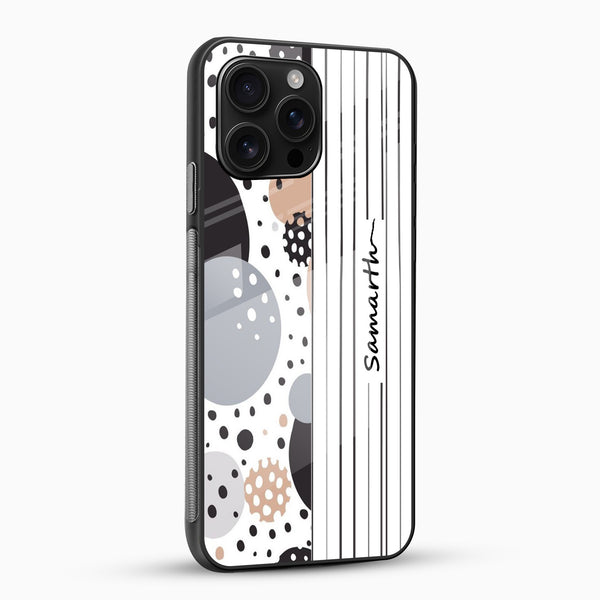 Personalized with Name Glass Phone Case - Cover Stall