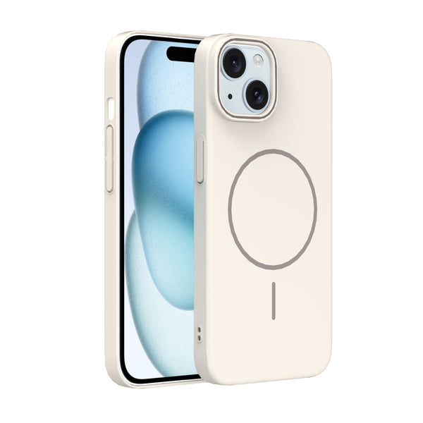Ivory Cream - Minimalist MagSafe Case (Hard Case) - Cover Stall
