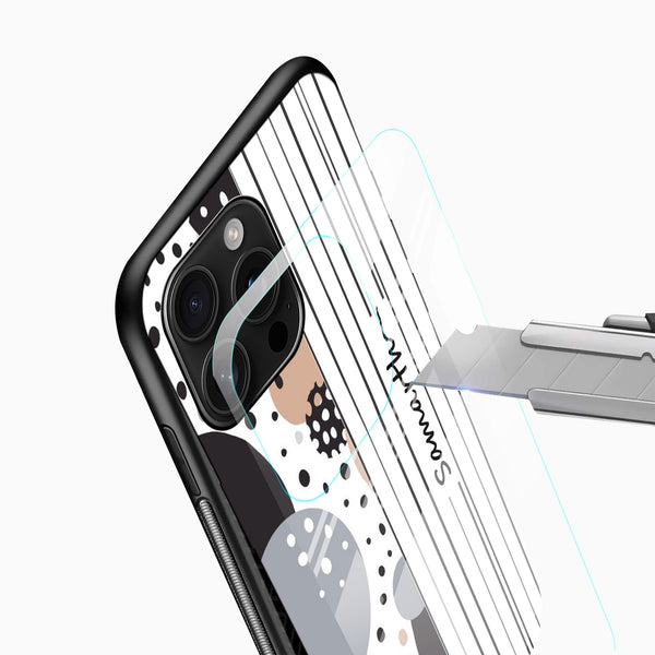 Personalized with Name Glass Phone Case - Cover Stall