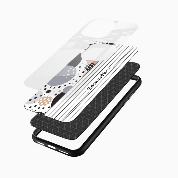 Personalized with Name Glass Phone Case - Cover Stall