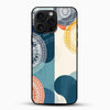 Mandala Aura Glass Mobile Cover – Abstract Indian Art Design - Cover Stall