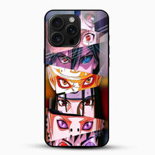 Anime Eyes Wall Glass Mobile Case – Dark Anime Aesthetic Design