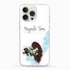 Girl with Flowers Silicon Mobile Case - Cover Stall