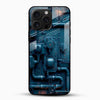 Tech Blueprint Glass Mobile Cover – Mechanical Art Designer Case - Cover Stall