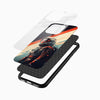Cosmic Astronaut Glass Mobile Cover – Space Explorer Art Design - Cover Stall
