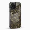 Autumn Floral Glass Mobile Cover – Elegant Leaf Pattern Design - Cover Stall