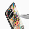 Avant - Garde Neon Art Glass Mobile Cover – Abstract Fashion Designer Case - Cover Stall