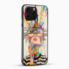 Avant - Garde Neon Art Glass Mobile Cover – Abstract Fashion Designer Case - Cover Stall