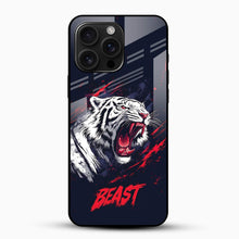 Beast Tiger Glass Mobile Case – Fierce Power Aesthetic Design