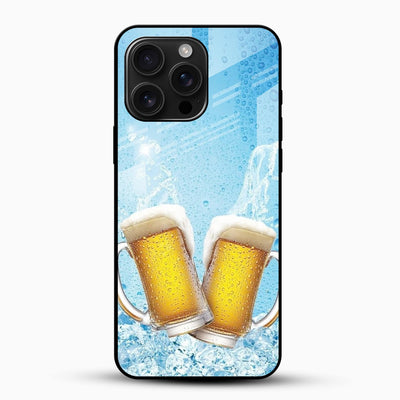 Chill Beer Glass Mobile Cover – Party Vibes Design