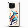 Bird Aesthetic Glass Mobile Cover - Cover Stall