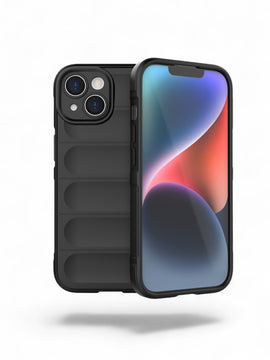 Black Shockproof Mobile Case – Rugged & Slim Design (ArmorPad)