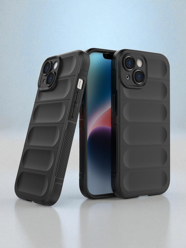 Black Shockproof Mobile Case – Rugged & Slim Design (ArmorPad) - Cover Stall
