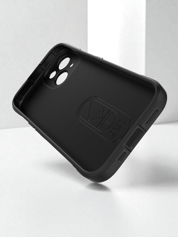 Black Shockproof Mobile Case – Rugged & Slim Design (ArmorPad) - Cover Stall
