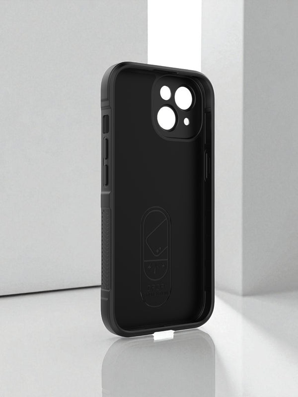 Black Shockproof Mobile Case – Rugged & Slim Design (ArmorPad) - Cover Stall