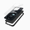 Among Us Black Character Glass Mobile Case – Gaming Aesthetic Design - Cover Stall