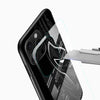 Black Panther Shadow Glass Mobile Case – Dark Superhero Aesthetic - Cover Stall