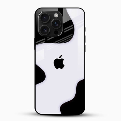 Minimalist Wave Glass Mobile Cover