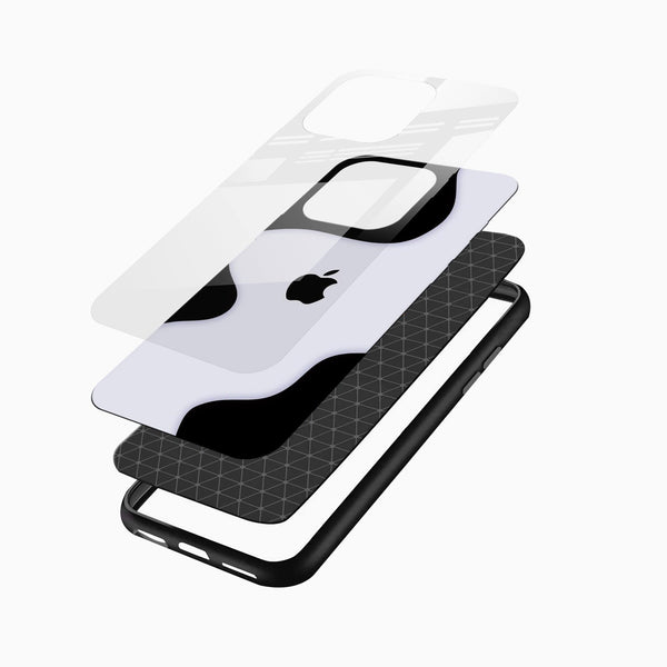 Minimalist Wave Glass Mobile Cover - Cover Stall