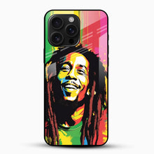 Bob Marley Glass Case