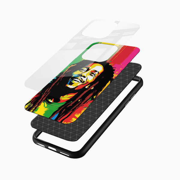 Bob Marley Music Legend Glass Mobile Cover - Cover Stall