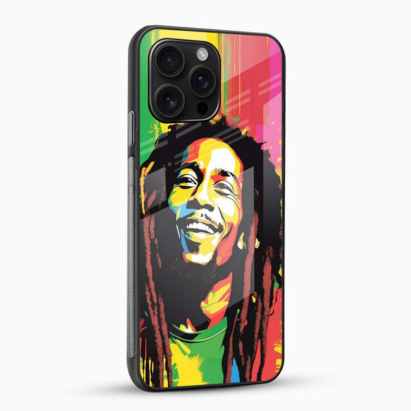 Bob Marley Music Legend Glass Mobile Cover - Cover Stall
