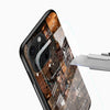 Brown Aesthetic Glass Phone Case - Cover Stall