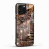 Brown Aesthetic Glass Phone Case - Cover Stall