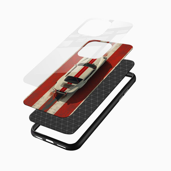 Classic Sports Car Glass Phone Case - Cover Stall