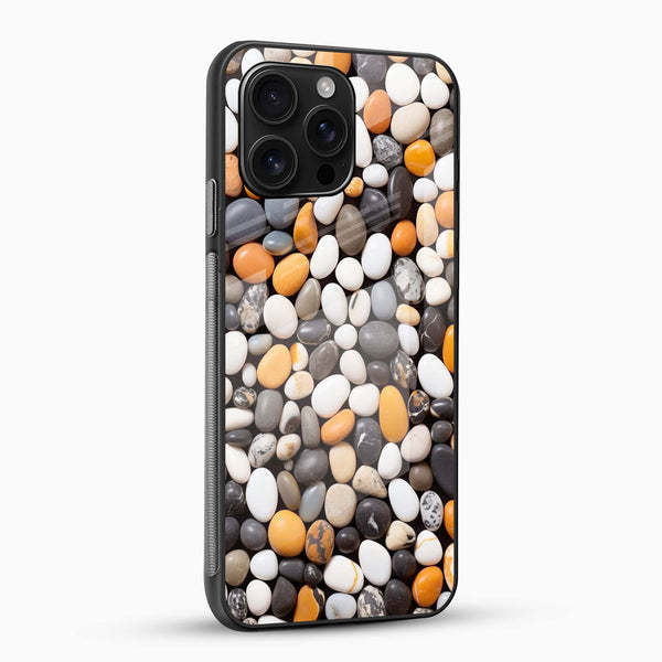 Colorful Pebbles Glass Case - Cover Stall